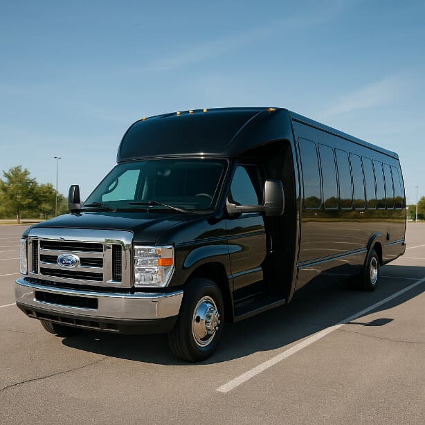 Allentown Shuttle Bus Rentals 18 Passenger Shuttle Bus