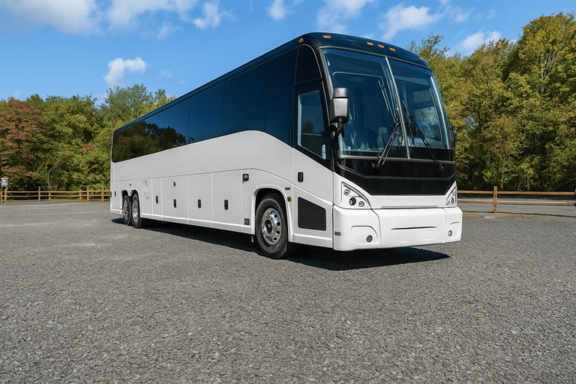Allentown Shuttle Bus Rentals 56 Passenger Shuttle Bus