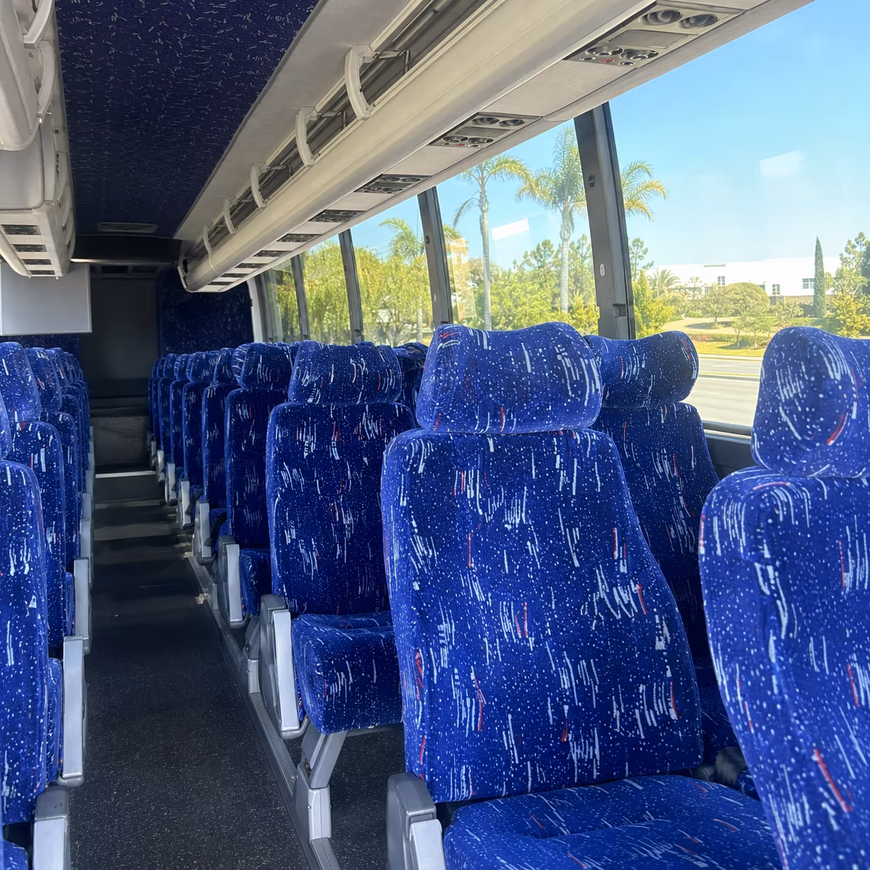 allentown charter bus services interior
