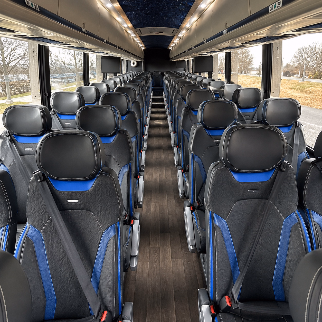 emergency evacuation charter buses in allentown